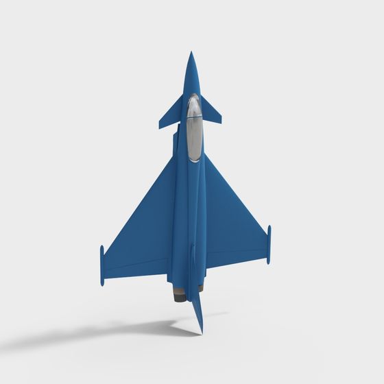Sleek Fighter Jet 3D model for Creative Projects