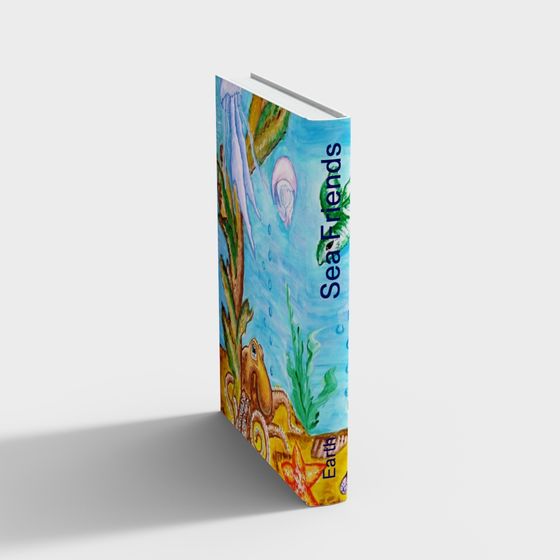 Colorful Sea Friends 3D model for Creative Projects