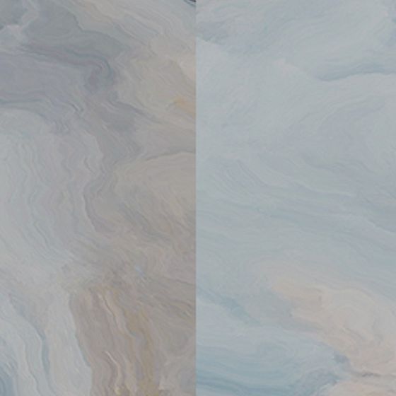 Blue gray and beige abstract texture with wavy pattern on white background