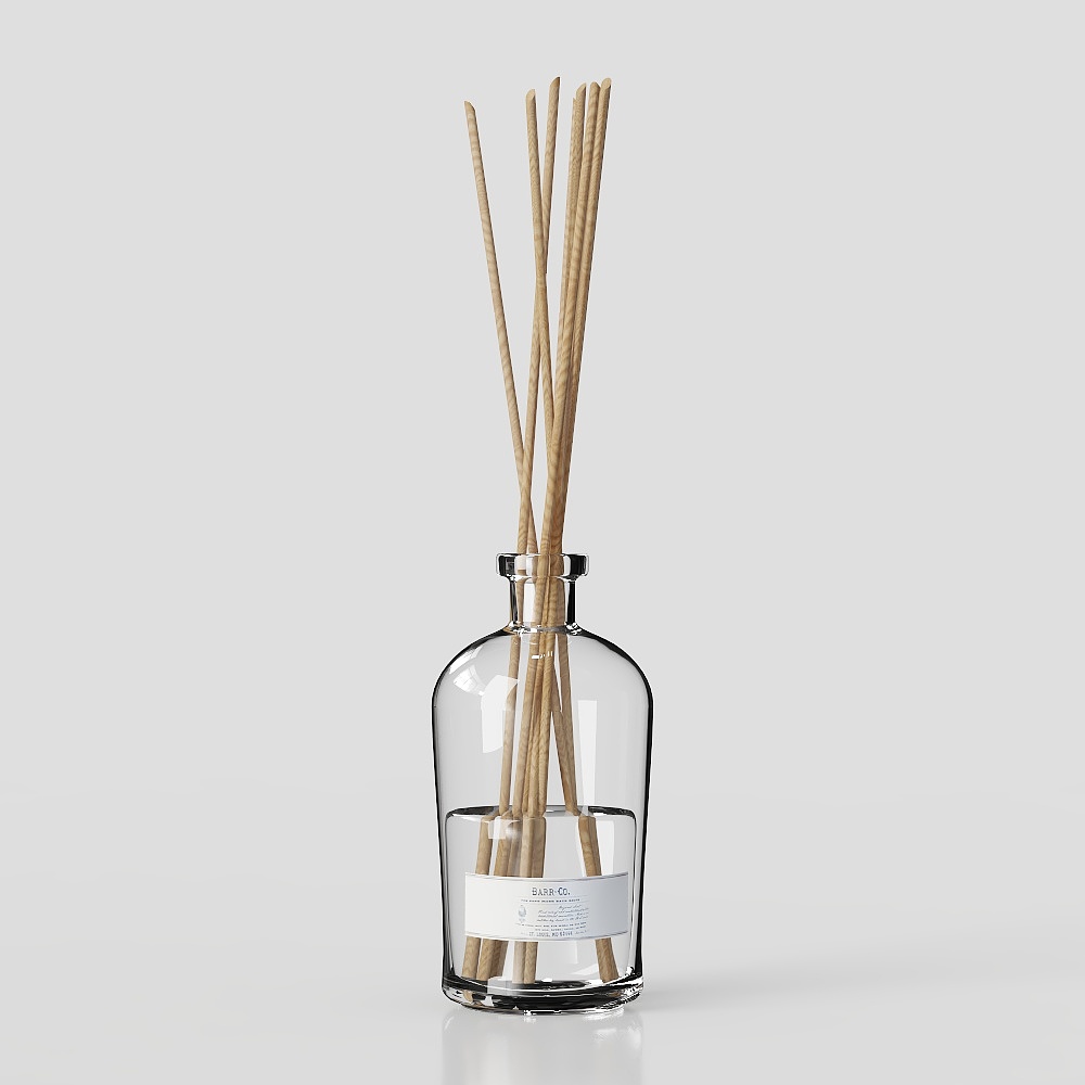 Elegant Aromatherapy Bottle 3D model