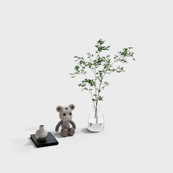 Minimalist Garden 3D model