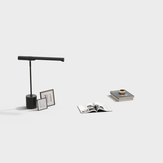 Urban Corner 3D model - Minimalist Aesthetic