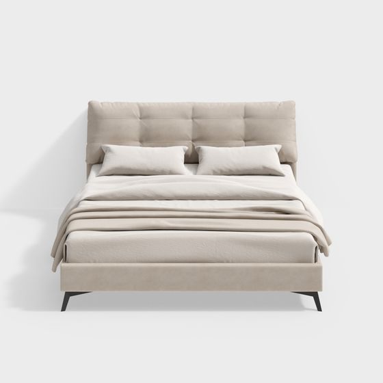 Urban Comfort Bed 3D model