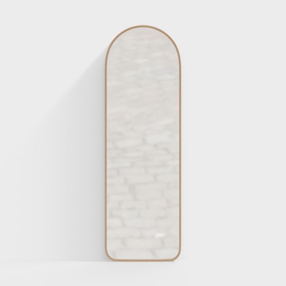 Arch-Shaped Mirror 3D model