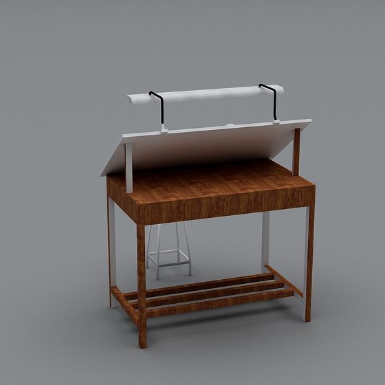 Artist Workstation 3D model