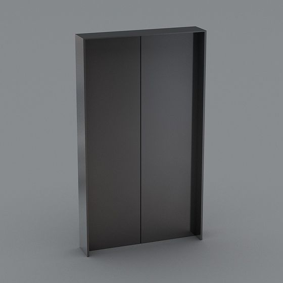 Stylish City Gate 3D model in Low Polygon Design