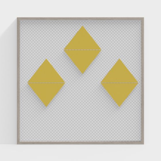 Unique Geometric Low Poly 3D Model for Modern Designs