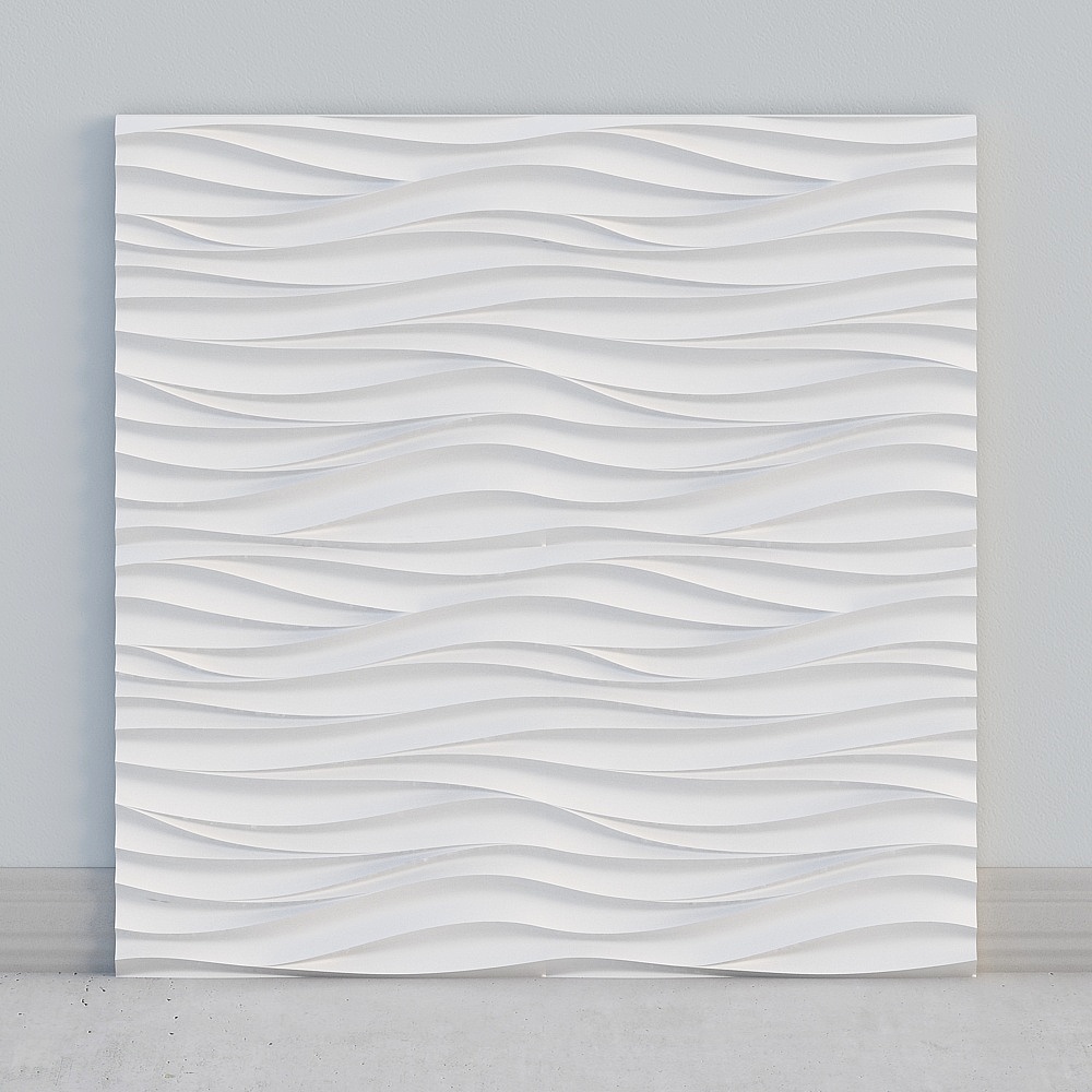 3D+панель water ripple wall