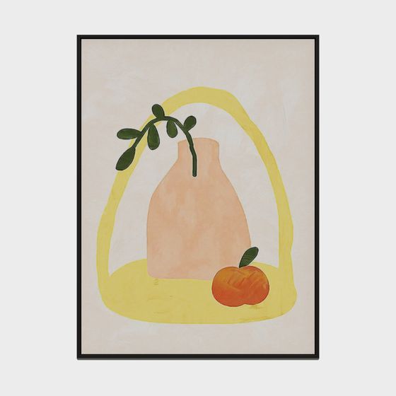 Phim Hoạt Hình Bắc Âu Đơn Giản Nhỏ Tươi Mát - Tranh Trang Trí Hình Chữ Nhật - 110