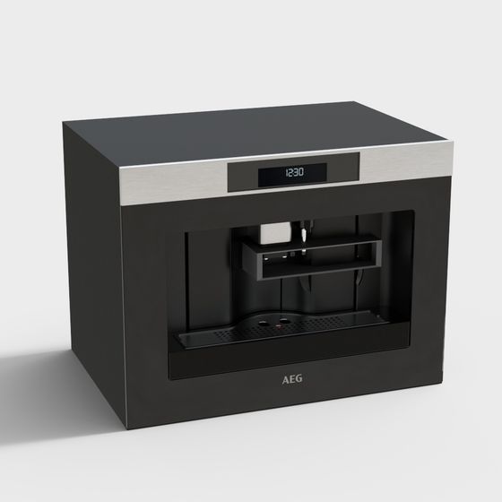 AEG Coffee Machine 3D model for Modern Design