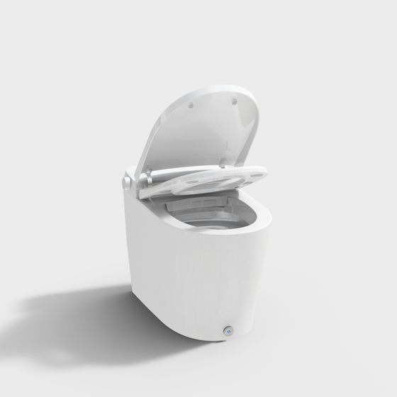 Smart Toilet 3D Model for Modern Interiors