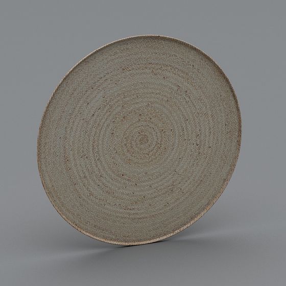 Rustic Woven Plate 3D model