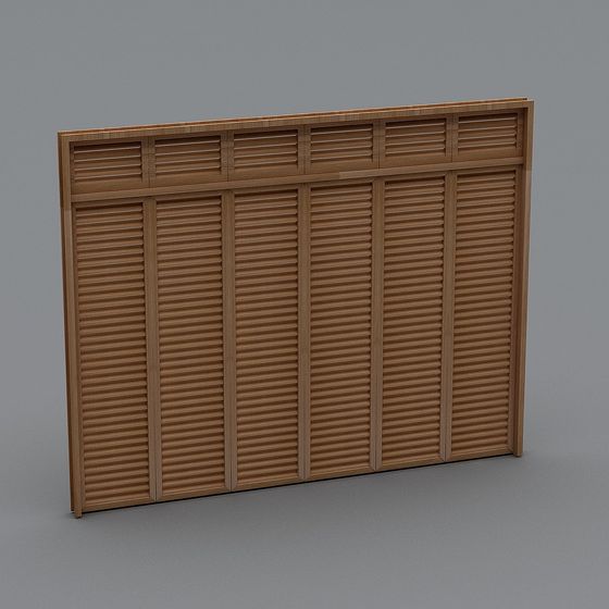 Stylish Low Polygon Wall Panel 3D model