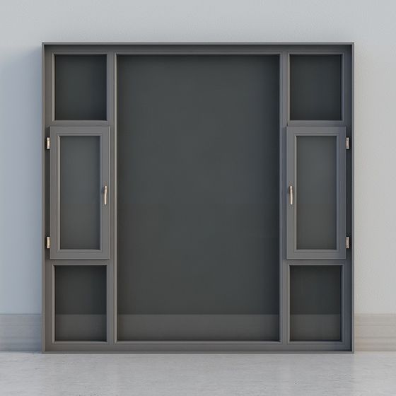 Stylish Simple Door 3D model for Contemporary Spaces