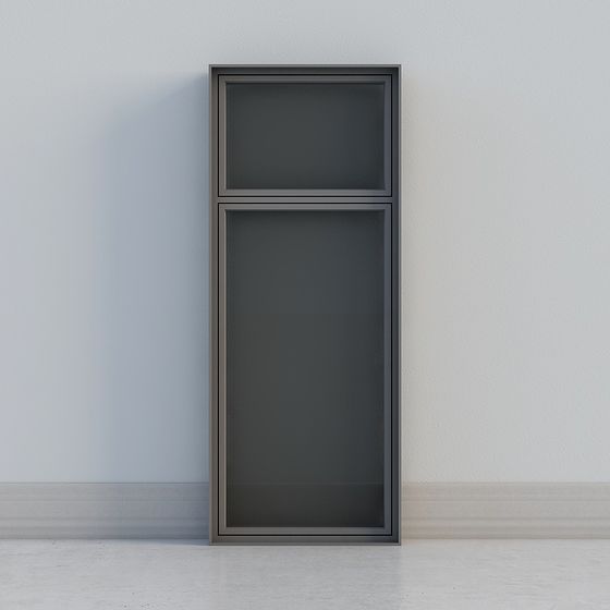 Stylish Urban Glass Door 3D model