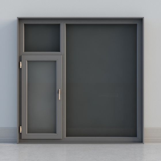 Sleek Modern Door 3D model