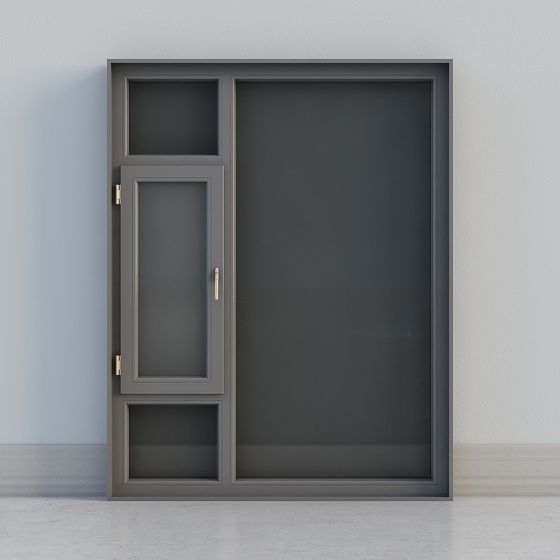 Stylish Modern Door 3D Model for Contemporary Spaces