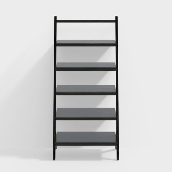 Urban Ladder Shelf 3D model for Creative Spaces