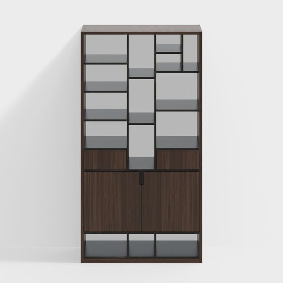 Tủ sách gỗ bạch đàn FS32 nội thất các loại