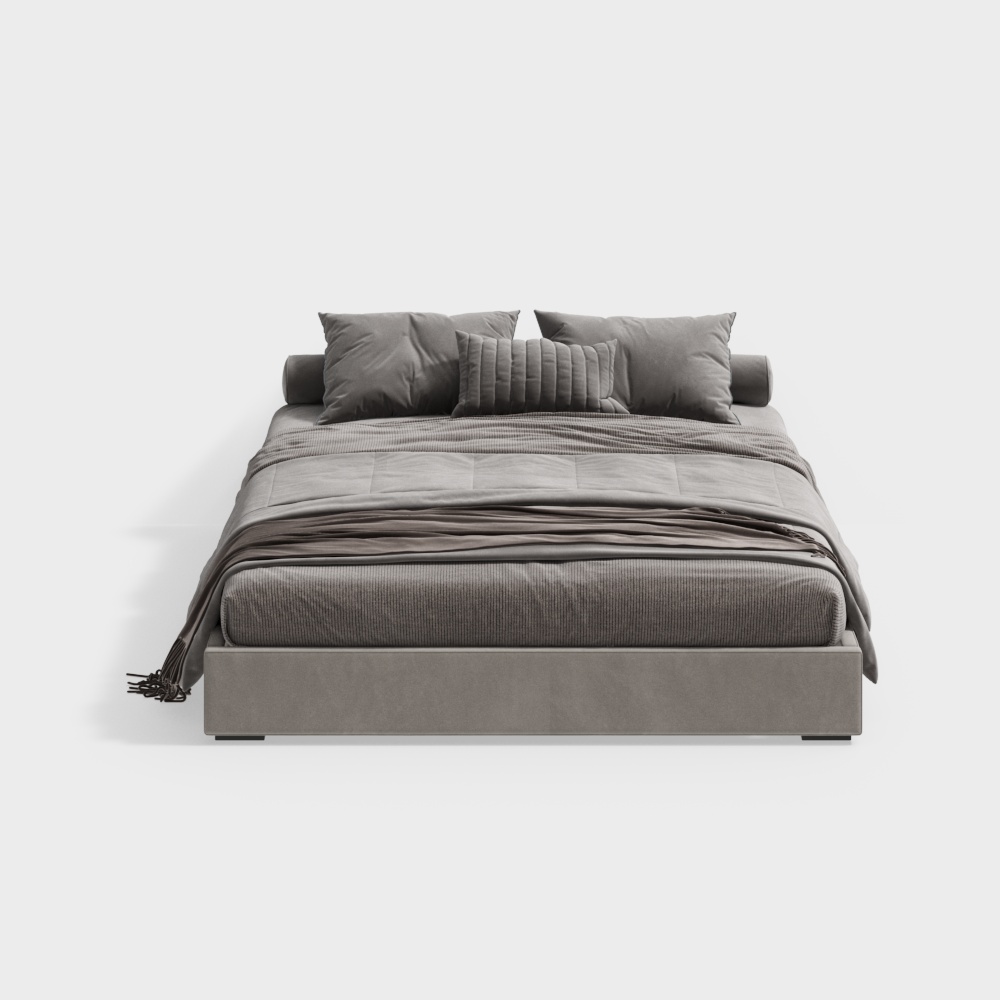 4 Guiyu Gangnam - Master bedroom bed