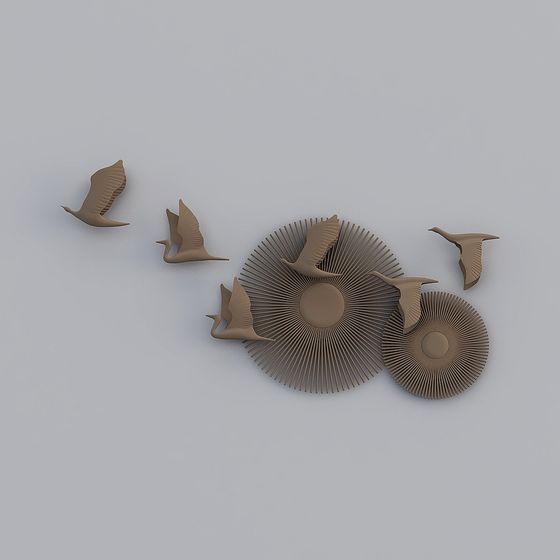 Flight of Harmony 3D model for Creative Designs