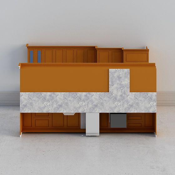 Urban Reception Desk 3D model