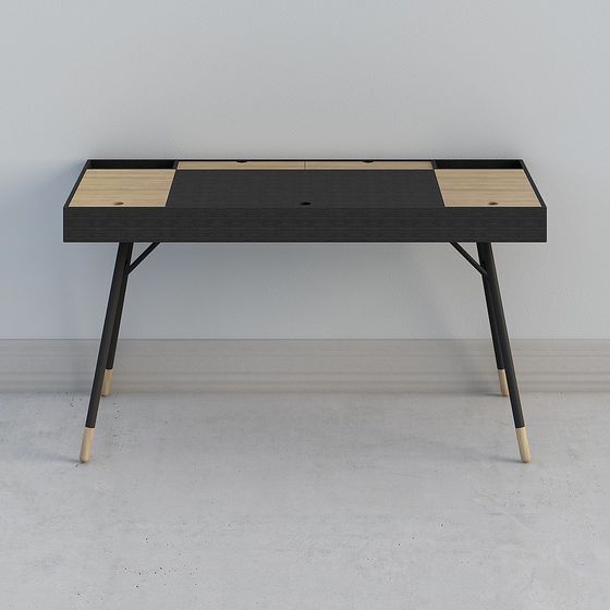 Urban Edge Desk 3D model for Modern Spaces