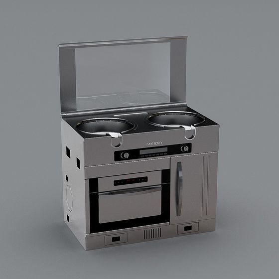 Urban Chef 3D model for Modern Kitchens