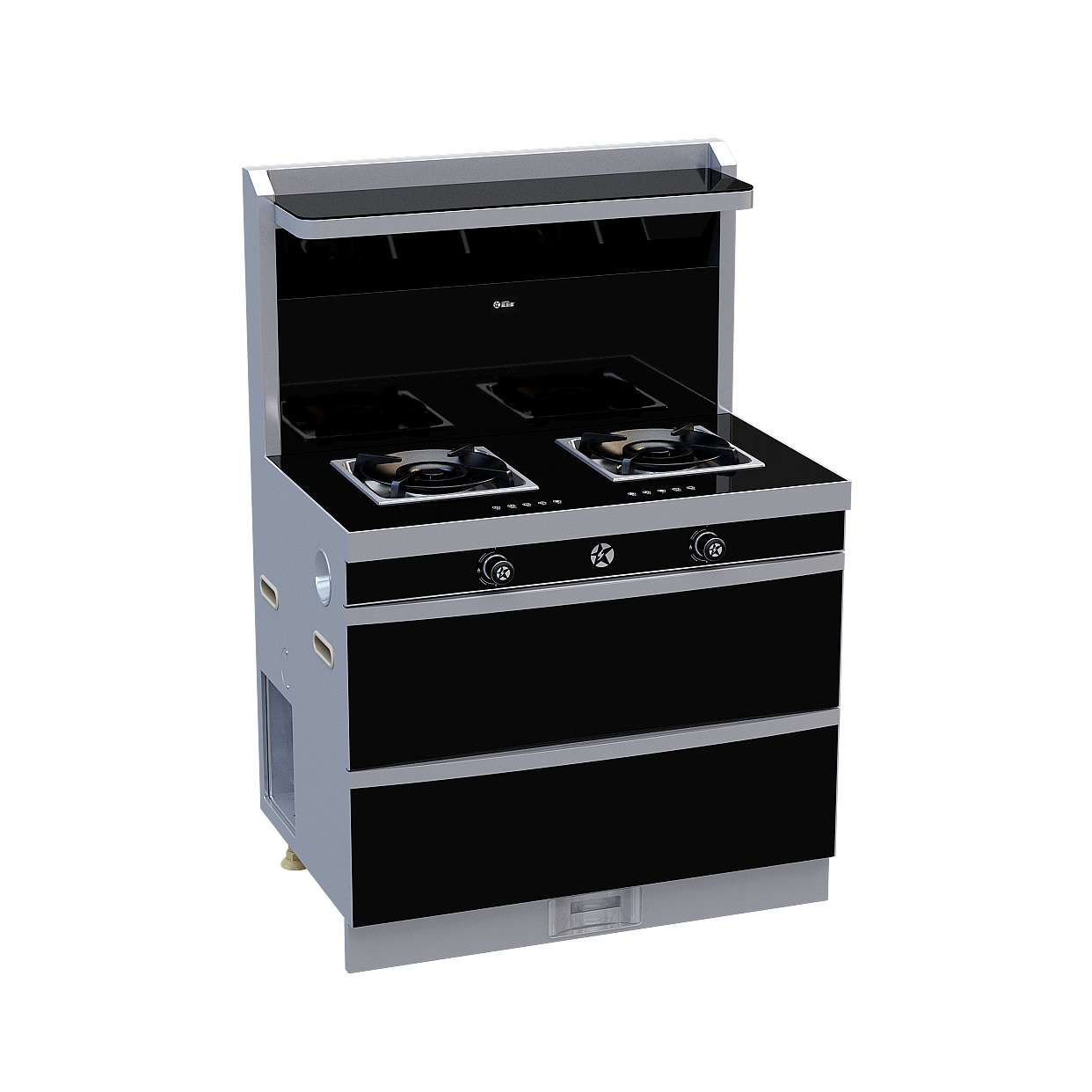 Stylish Gas Stove 3D Model – Modern Kitchen Appliance