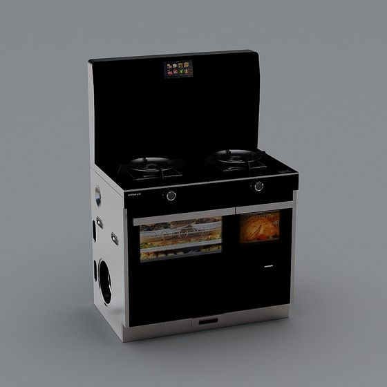 億田-S8G-蒸烤箱集成灶