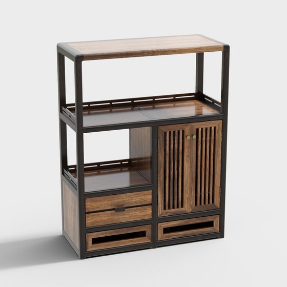 Industrial Chic Furniture 3D model