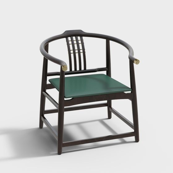 Vintage Round Chair 3D model