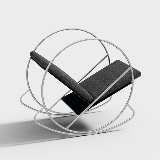 Modern Ring Chair 3D model