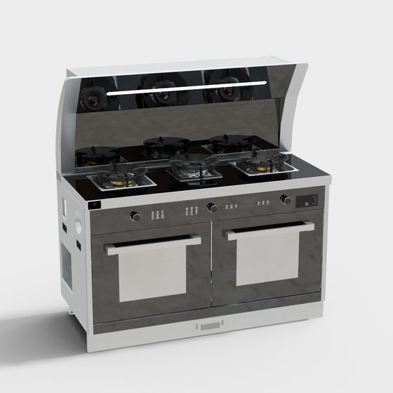 Urban Chef 3D Model Stove for Modern Kitchens