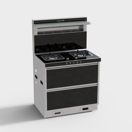 Urban Chef Gas Stove 3D model