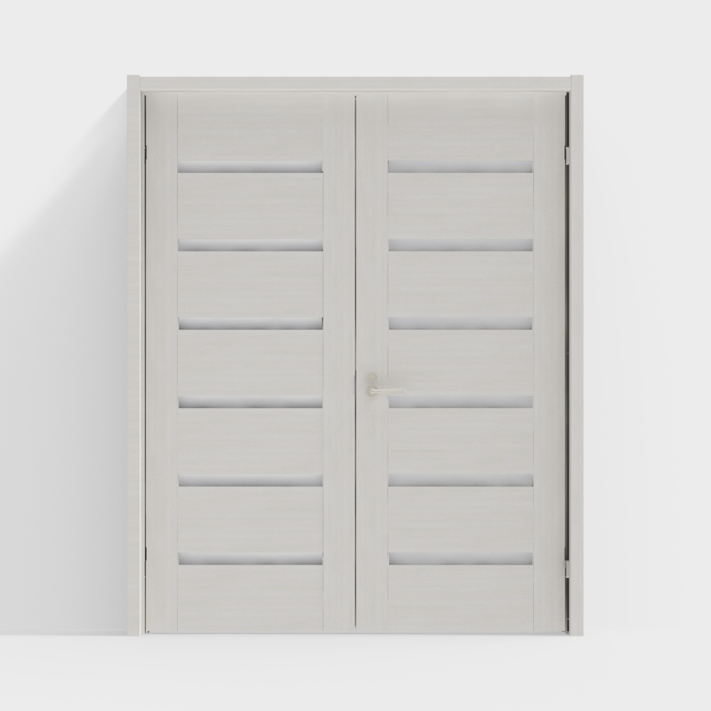 LIXIL wooden door - indoor door - BKY double door