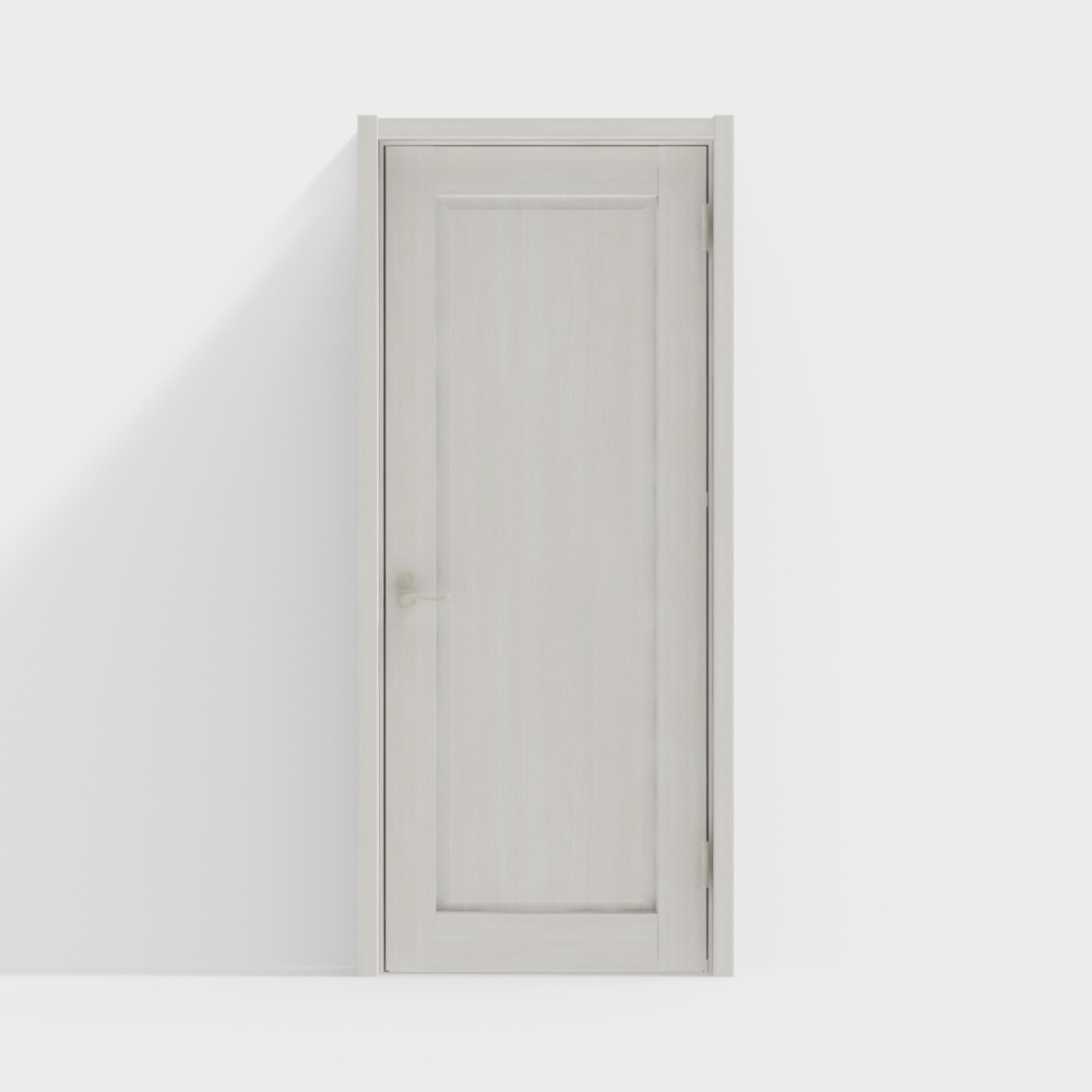 classic white door