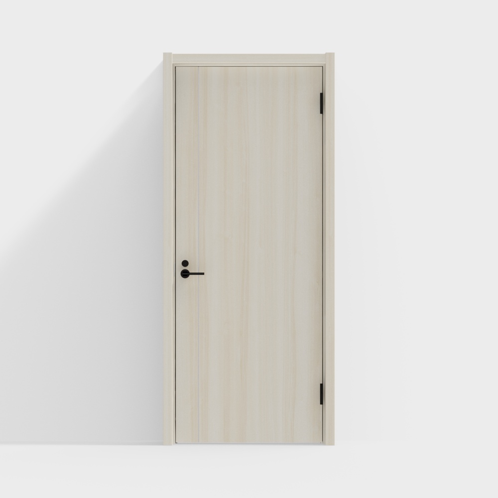 modern beige door