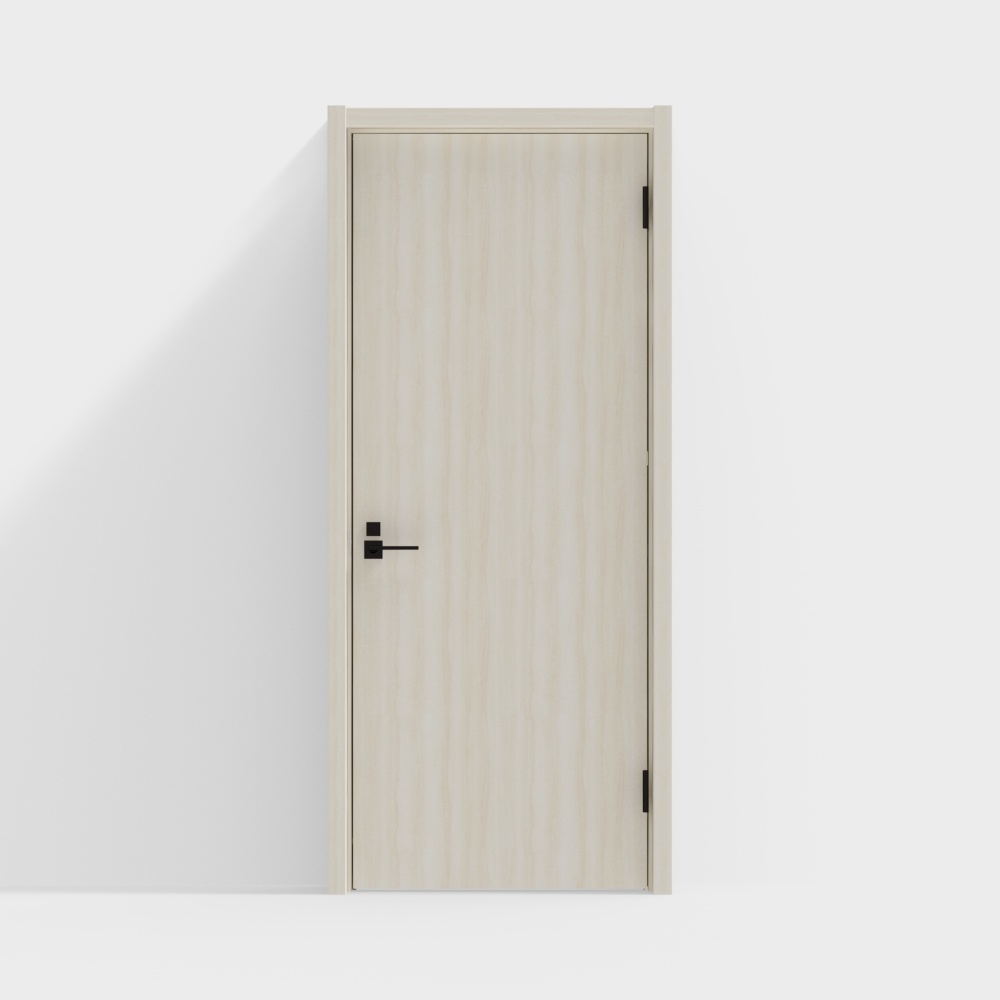 minimal beige door
