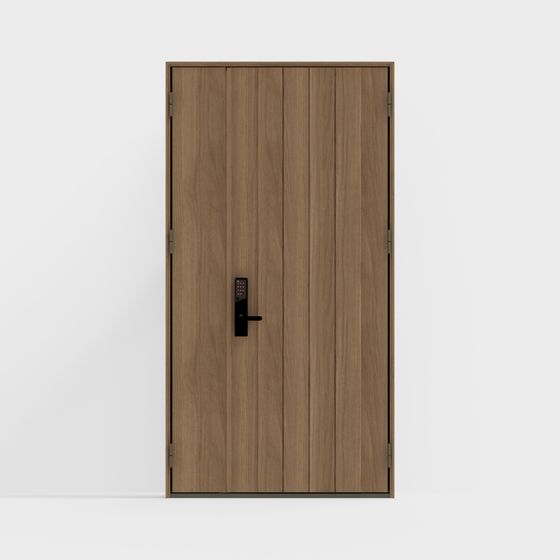 Stylish Smart Door 3D Model for Contemporary Interiors