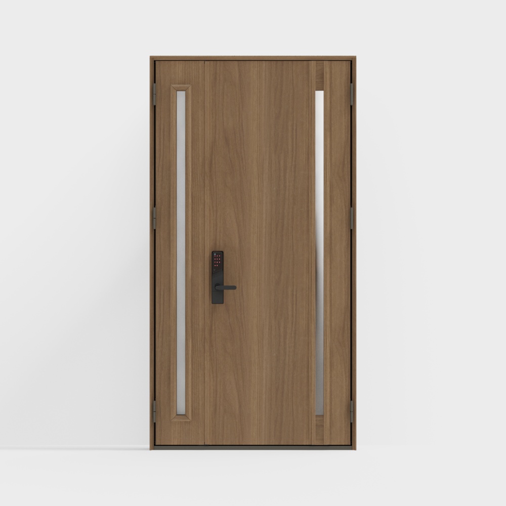 -entrance door-G03 sub-master door-C, coffee color (w
