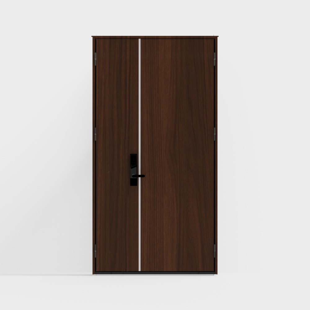 -entrance door-P03 sub-master door-C, coffee color (w