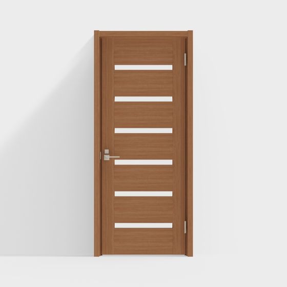 porte-fenêtre moderne en bois