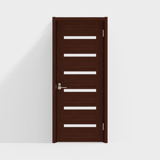 Cửa màu nâu hiện đại
