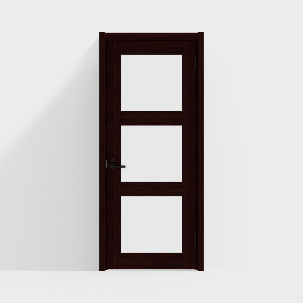 Modern Brown Styled Door