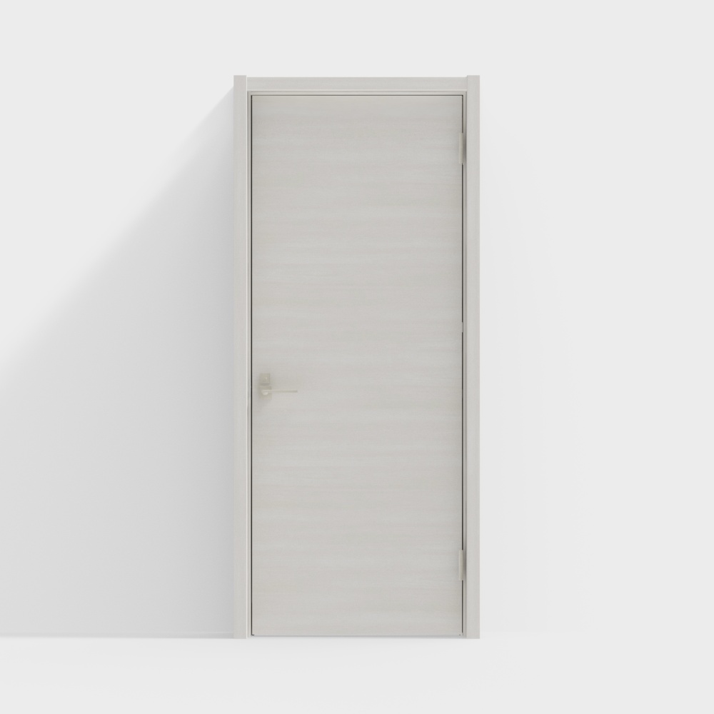minimal beige door
