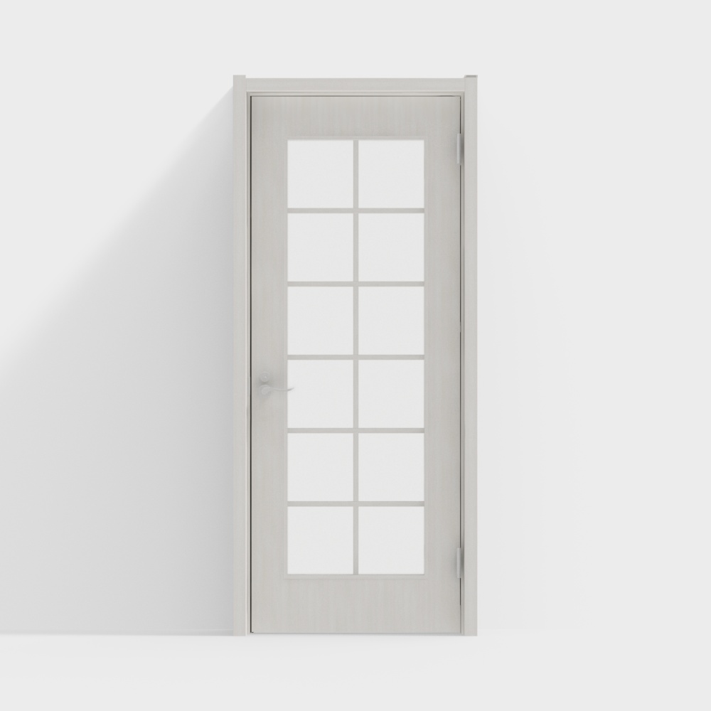 Деревянная дверь LIXIL - внутренняя дверь - одинарная дверь BLB - WW чисто белый