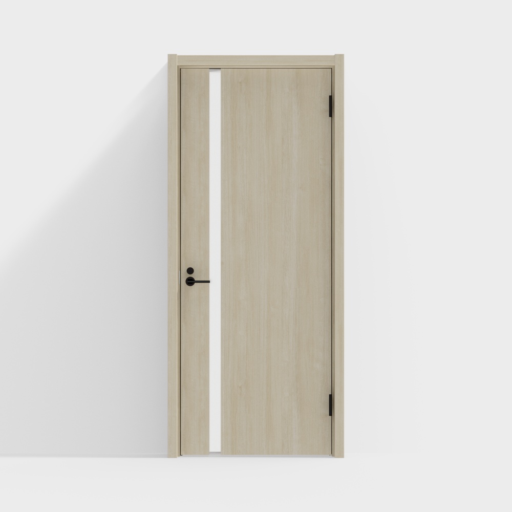 modern light beige door
