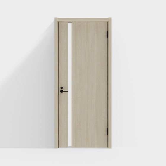 Modern Minimalist 3D Door Model