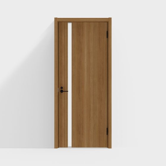 Puerta de madera moderna